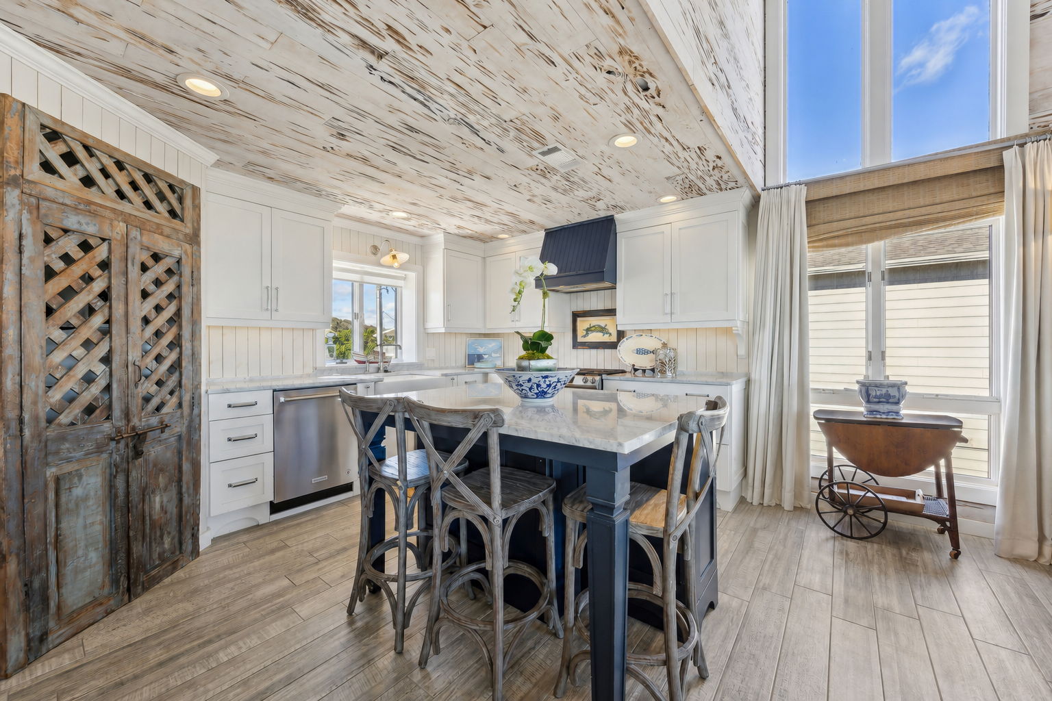 ...including a bright kitchen designed for both beauty and everyday function.