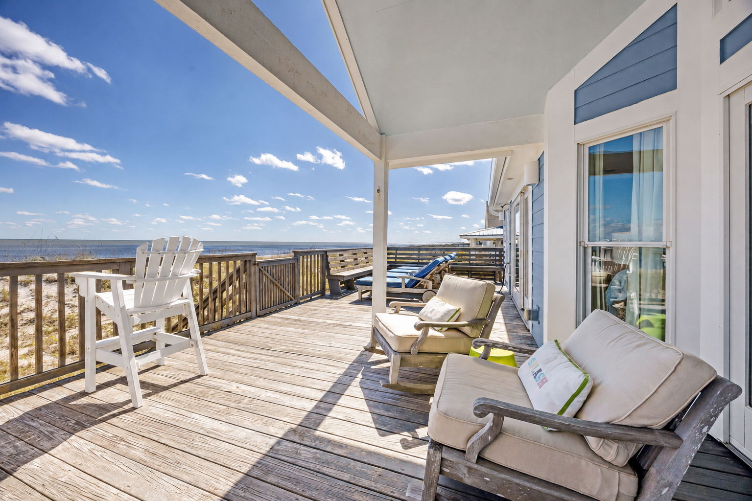 ...including a covered lounge area that keeps comfort close to the main living spaces.