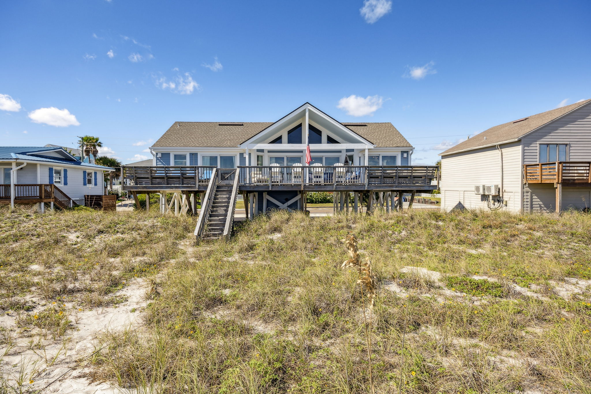 ...with no long, cumbersome boardwalks to navigate — the beach is truly your backyard.