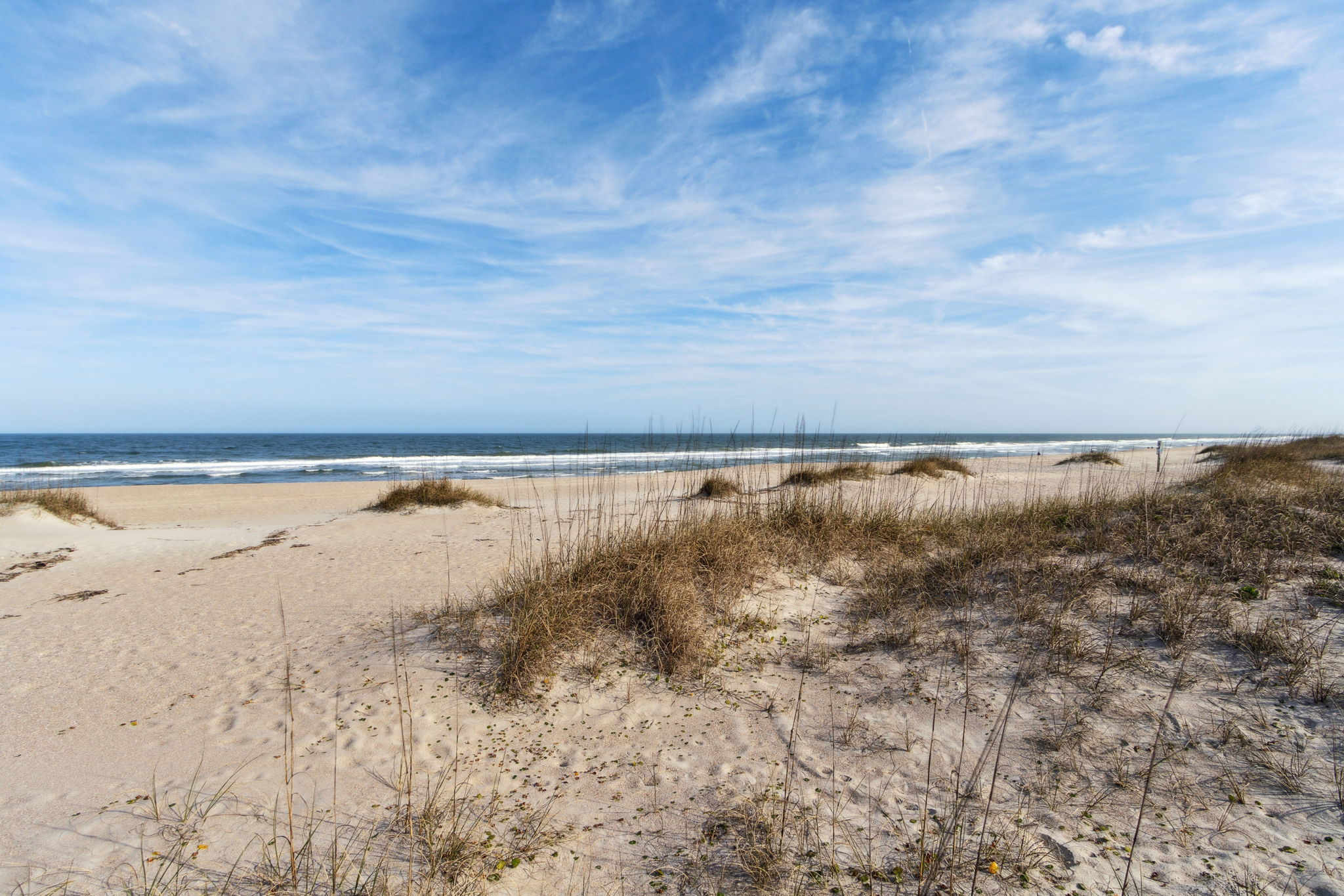 ...where wide-open beach and open sky create a peaceful sense of escape.