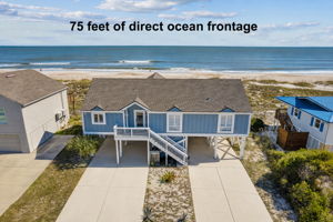 ...set on 75 feet of direct ocean frontage...