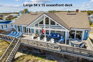 ...with a large 54 x 15 deck that expands the living space outdoors...