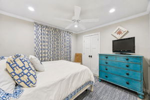...including charming nautical accents, generous closet storage, and a relaxed beach-cottage spirit.