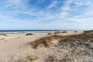 ...where wide-open beach and open sky create a peaceful sense of escape.