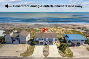 And while the setting feels private and removed, beachfront dining and entertainment are just 1 mile away.