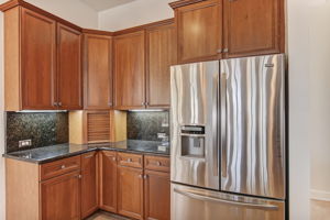 Upgraded Wood Cabinetry
