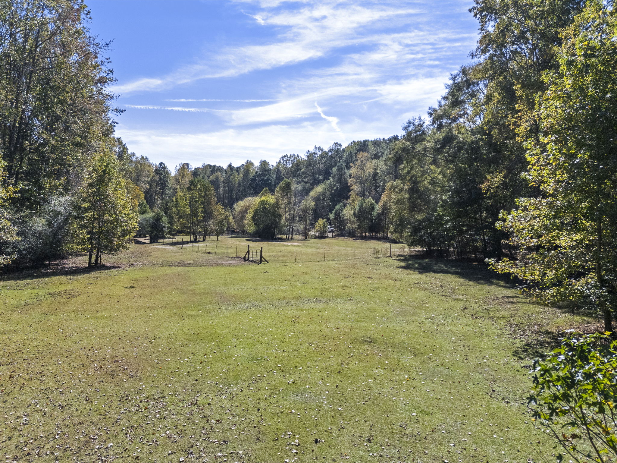 85 acres of pastures, hills, the bluff and a creek