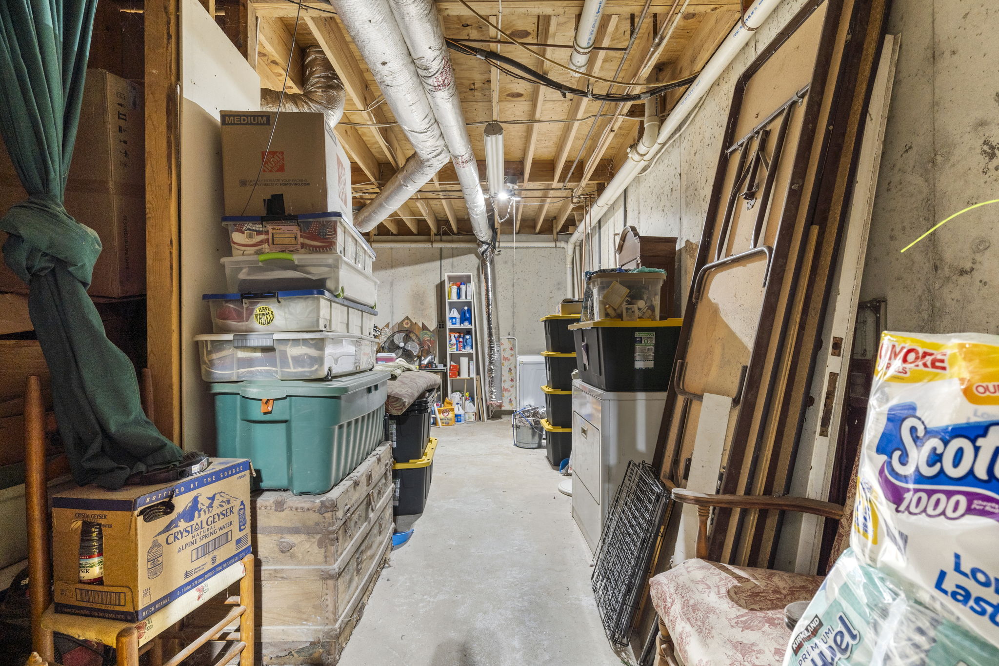 Another level on the ground floor that is temperature controlled.