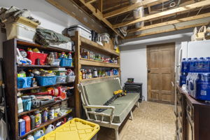 Storage on lower level