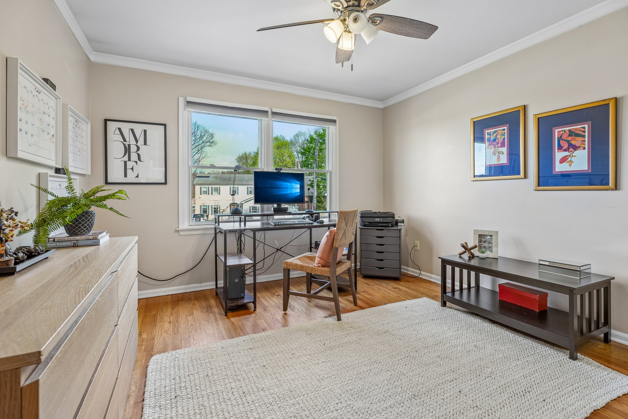 Bedroom 2: A flexible 2nd floor space that adapts to your life - home office, guest room, or creative retreat, all bathed in natural light.
