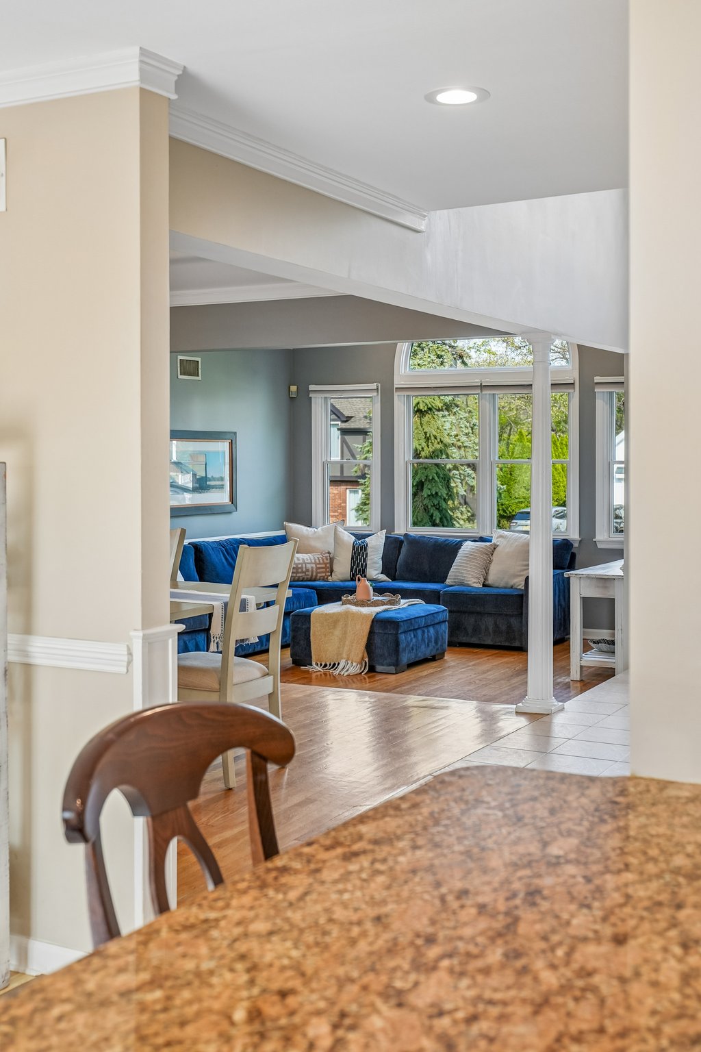 From room to room, the flow is undeniable - open, intuitive, and made for both gathering and unwinding.