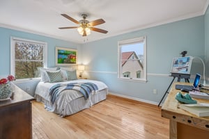 Bedroom 3: A cheerful 2nd floor bedroom filled with natural light - the kind of space that makes mornings feel easy and restful nights come naturally.