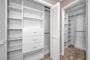 Primary Bedroom Closets