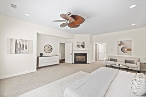 Primary Bedroom Suite w/Gas Fireplace