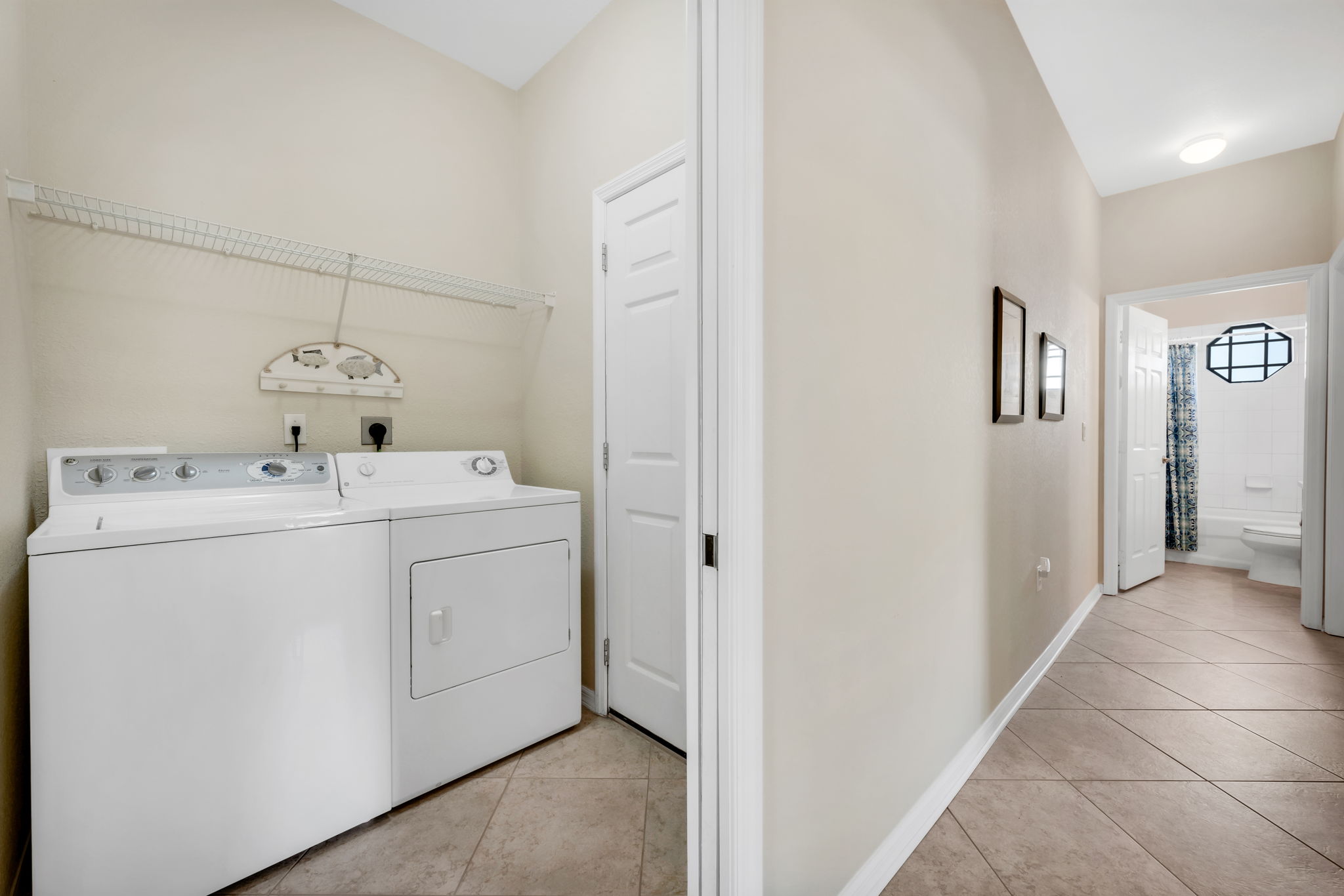 Laundry - Guest Hallway