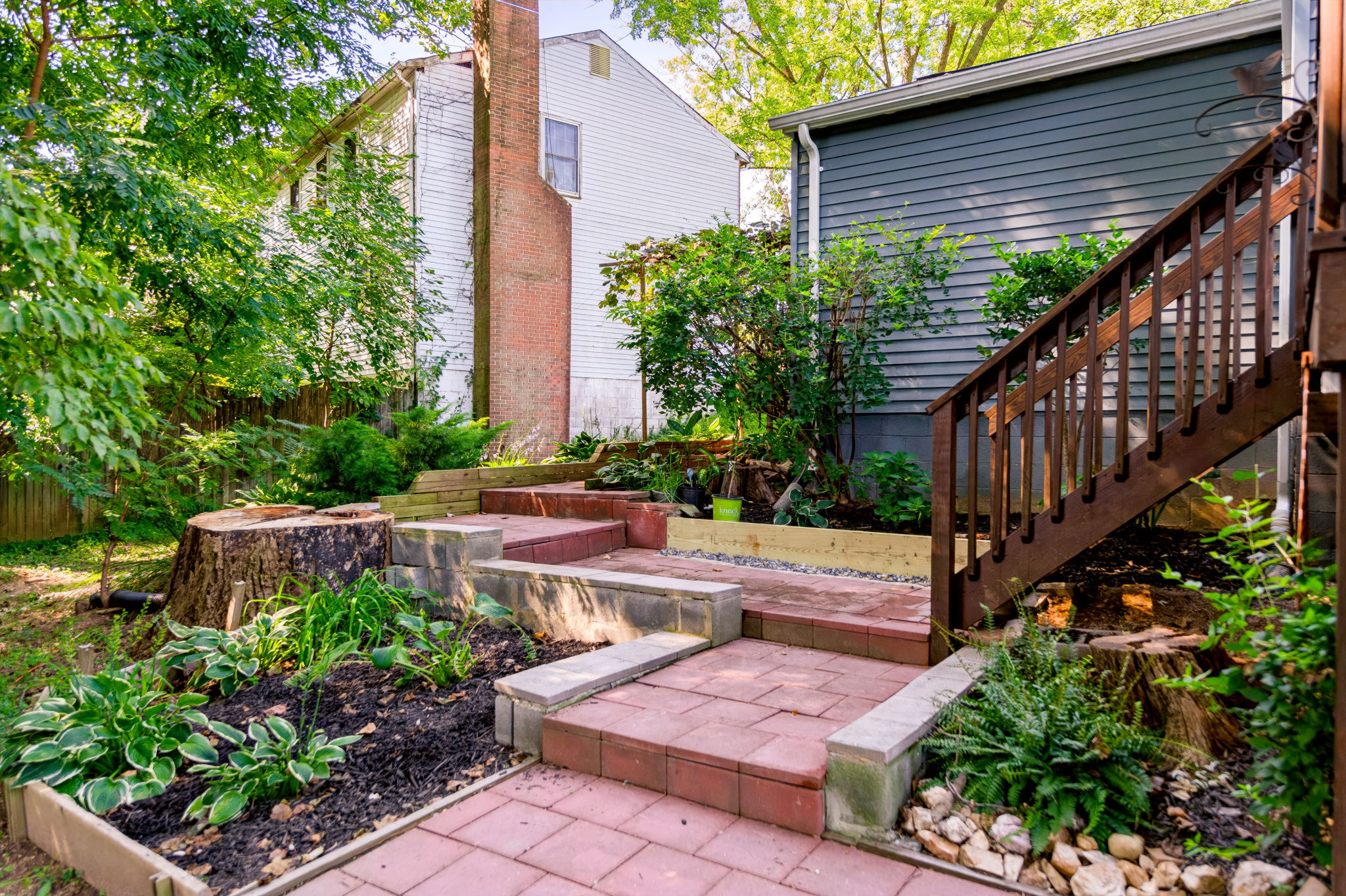 Newer walkway