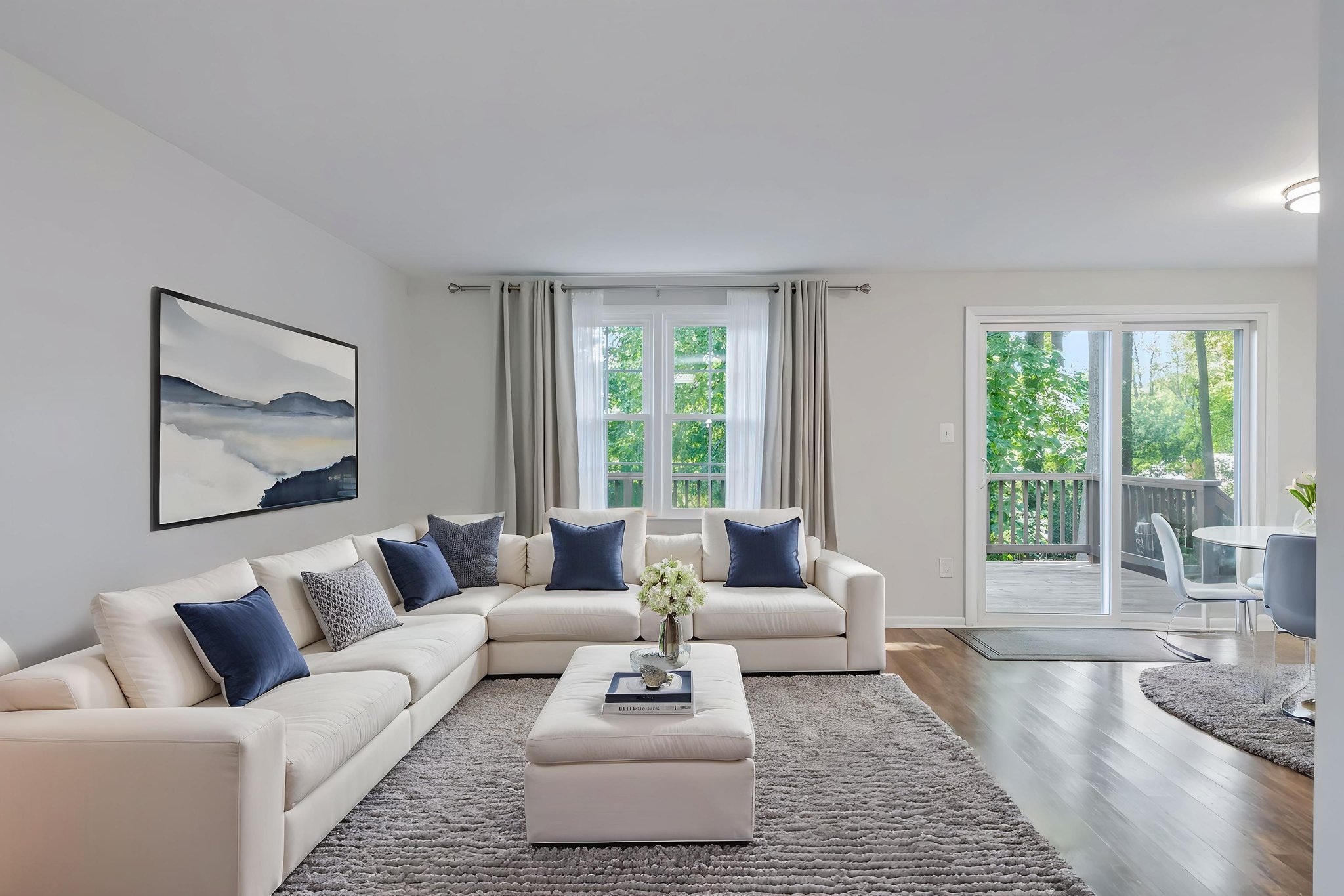Family room-virtually staged