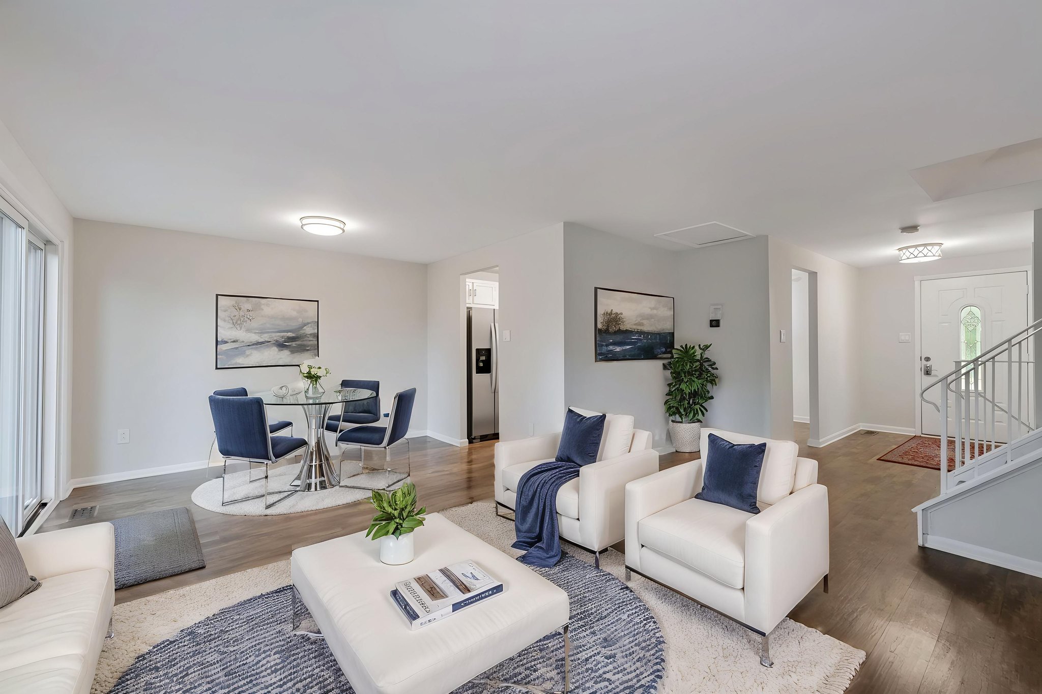 Family & Dining room!- virtually staged