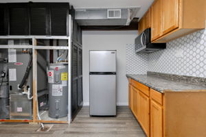 Additional fridge & microwave