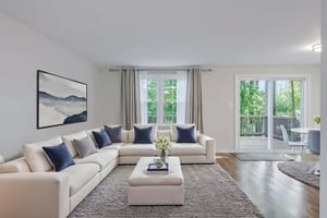 Family room-virtually staged