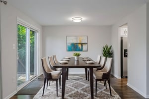 Dining room -  virtually staged