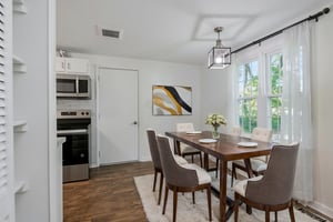 Breakfast nook - virtually staged