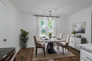 Breakfast nook - virtually staged