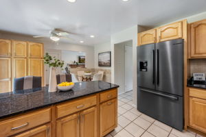 Updated eat-in Kitchen with breakfast bar