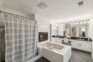 Primary Bathroom with Soaking Tub