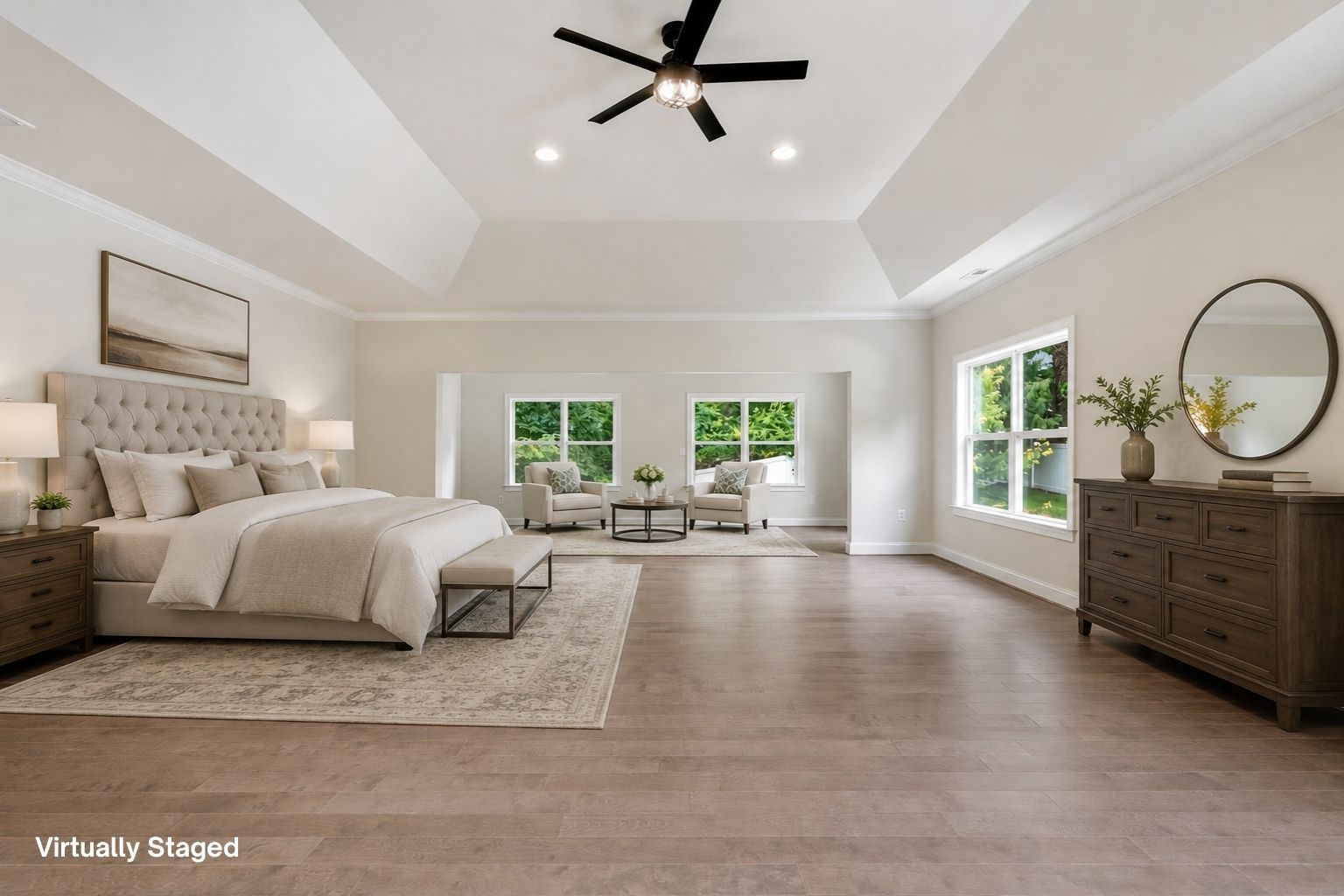 Primary Suite with Sitting Room