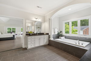 Primary Bathroom with Soaking Tub