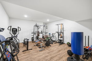 Spacious Dedicated Gym Room