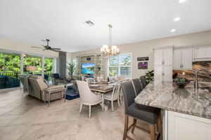 Kitchen Seating View