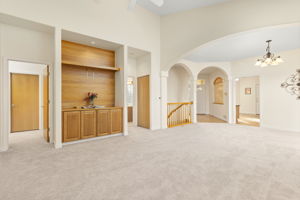 Fine craftmanship and wood details throughout