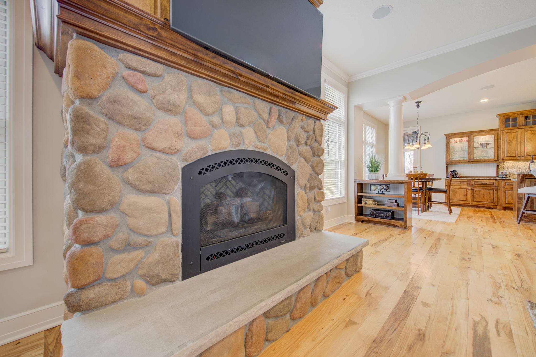 Fireplace Detail