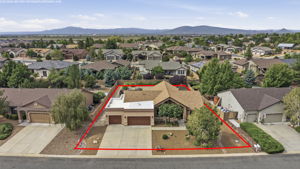 Aerial Front Lot Line