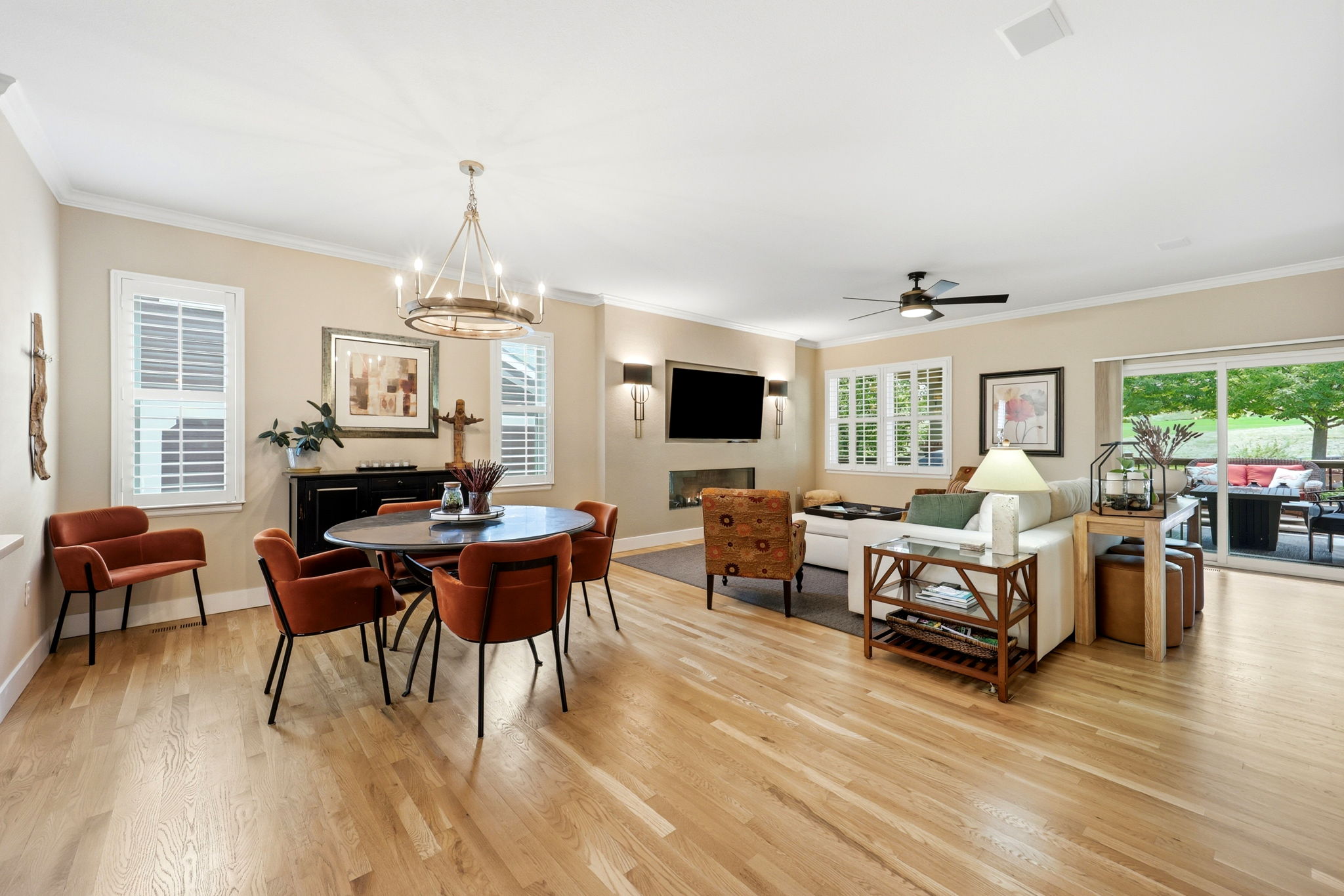 DINING ROOM TO LIVING ROOM