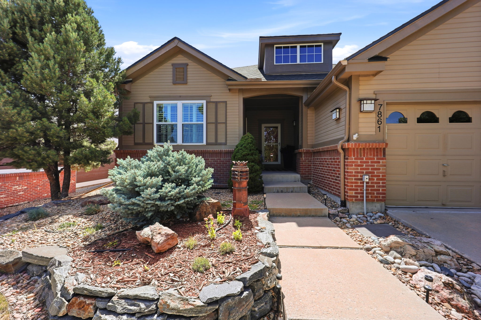 FRONT OF HOME ENTRY