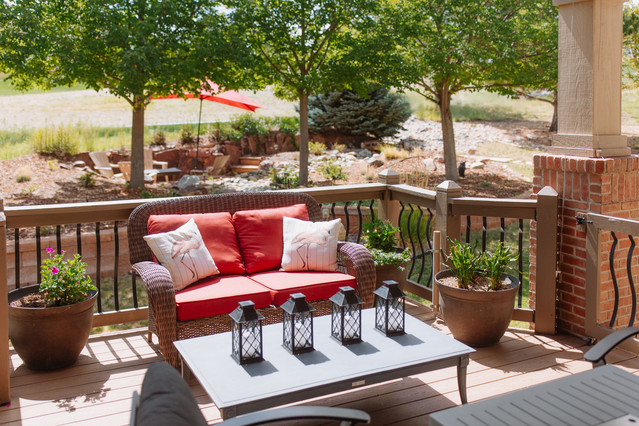 BACK DECK VIEW