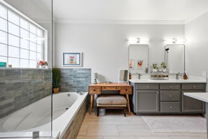 PRIMARY BATH VANITY AREA