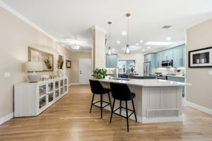 FOYER - KITCHEN VIEW