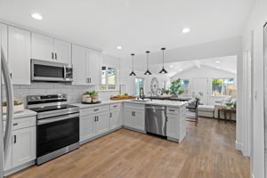 Remodeled Kitchen To Great Room