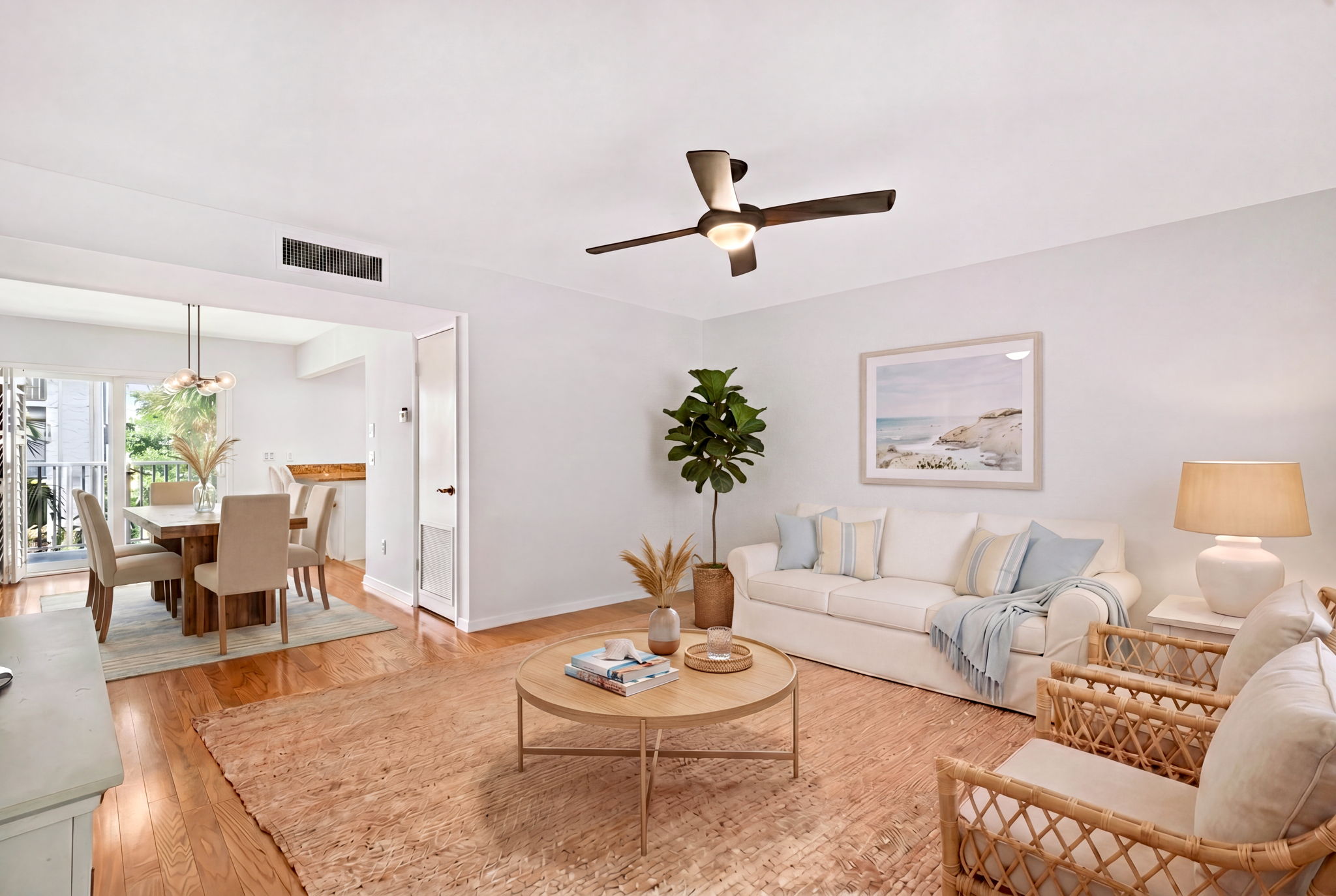 Living-Dining-Virtual Staging