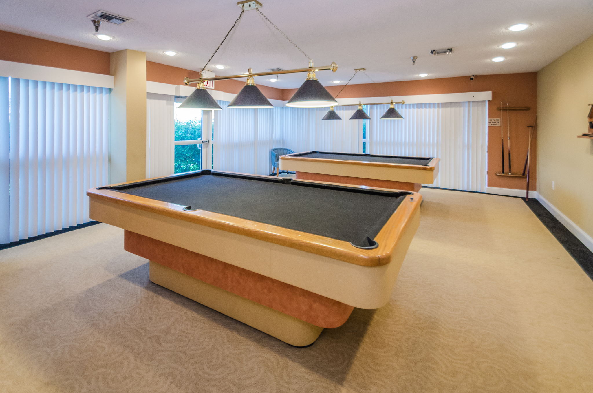 Clubhouse Pool Room