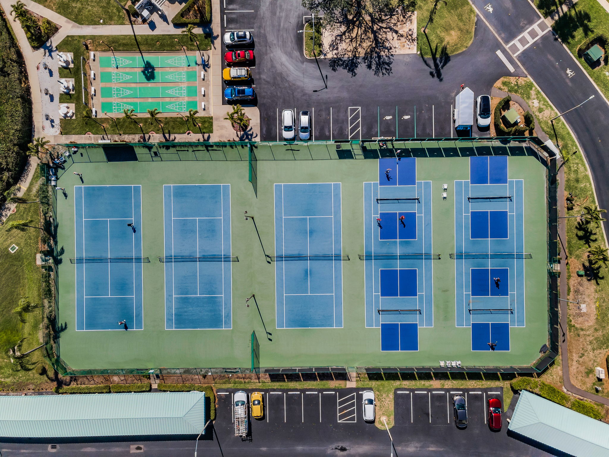 12-Tennis and Pickleball Courts