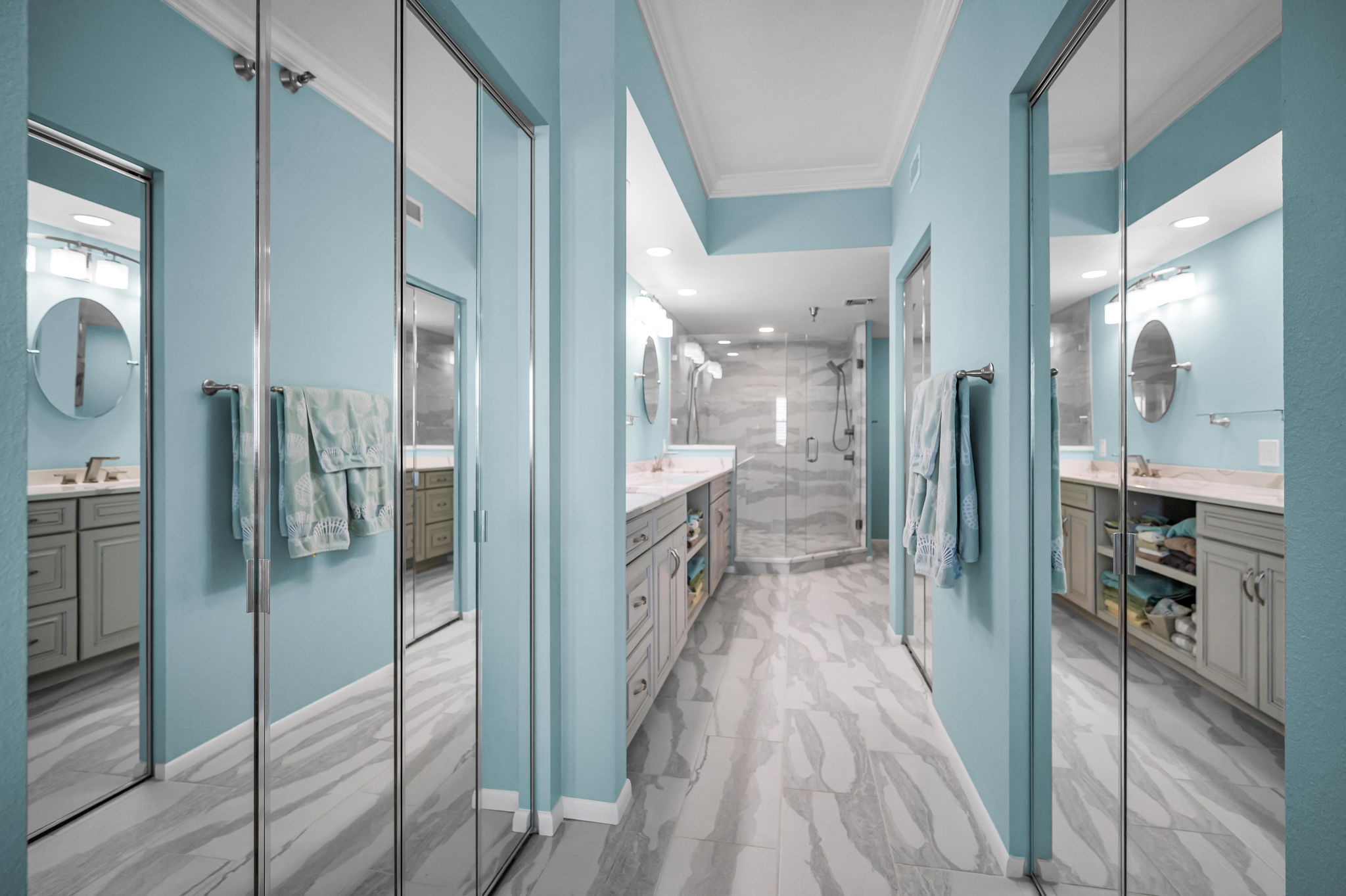 Primary Bedroom Closets