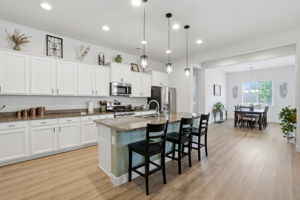 Kitchen to Dining