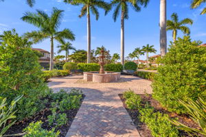 Fountain in Cul De Sac