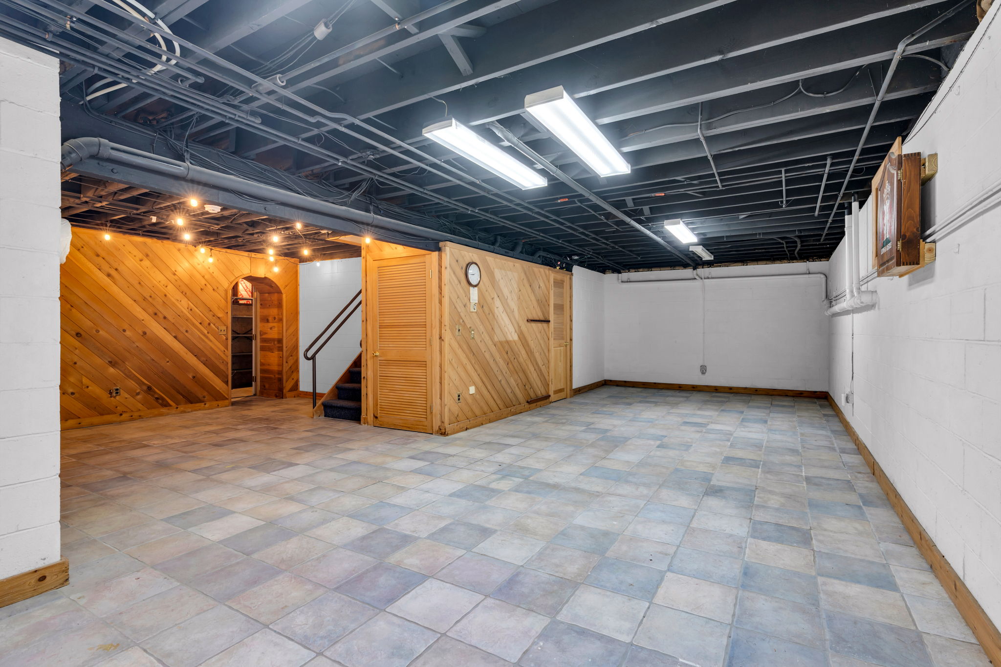 Lower level game room
