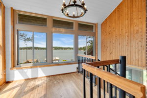 2nd floor sun room with lakefront views!